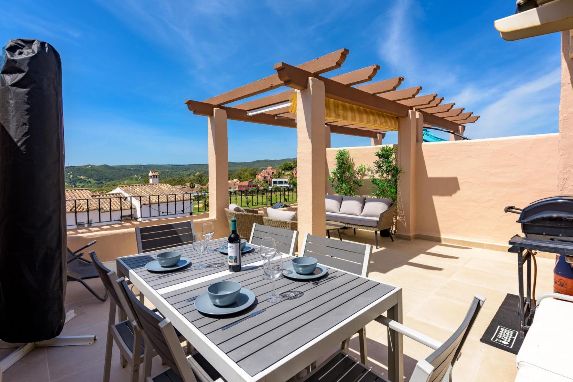 2247-Duplex 3 bedrooms with 2 terraces Manilva Buitenkant foto