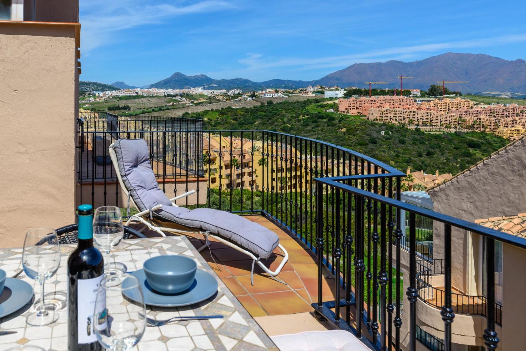 2247-Duplex 3 bedrooms with 2 terraces Manilva Buitenkant foto